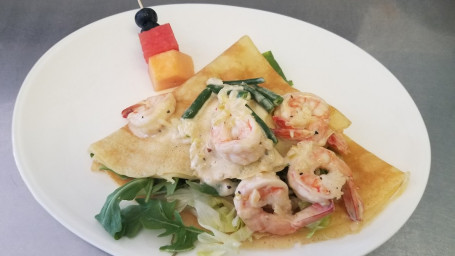 Creamy Shrimp Crepe