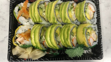 F4. Green Dragon Roll (10 Pc)