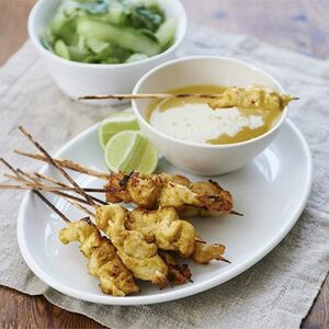 Satay de poulet