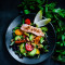 Olive Oil Grilled Salmon Salads