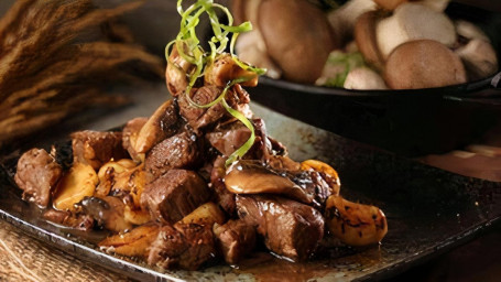 Teppanyaki Steak With Garlic