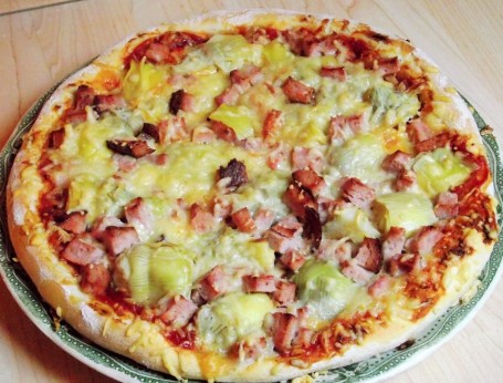 Pizza Artischocken