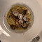 Robalo, risotto à bulhão pato