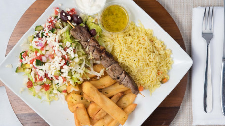 Shaved Gyro (Beef And Lamb) Platter
