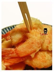 Crevette tempura