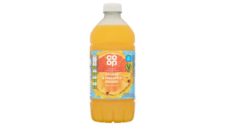 Co-Op Orange Pineapple Squash 750Ml