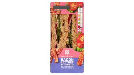 Sandwich Au Bacon Et À La Laitue Et Aux Tomates Co-Op