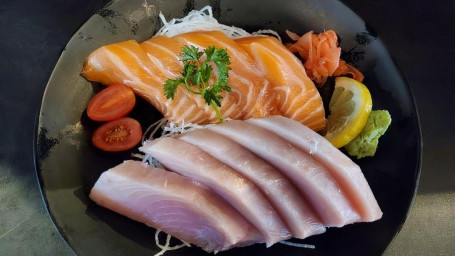 Tuna Salmon Sashimi (9Pcs)
