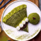 Matcha Red Bean Crepe with Gelato hóng dòu mǒ chá jì lián kě lì bǐng