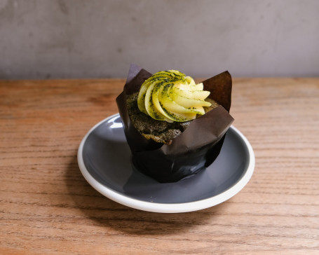 Matcha Muffin Mǒ Chá Sōng Bǐng