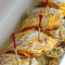 Lunchon Meat, Spicy Strip, and Dry Prok floss with seaweed Wrap wǔ cān ròu là tiáo hǎi tái ròu sōng shǒu zhuā bǐng