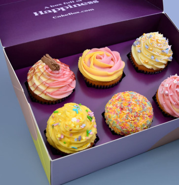 Box Of 4 Buttercream Cupcakes