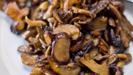 17. Pan-Fried Mixed Mushroom