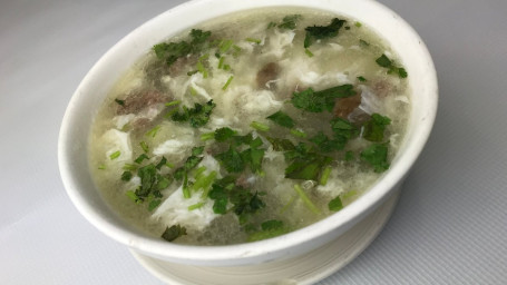 201. Mince Beef Egg White Soup