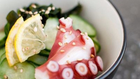 11. Octopus Sunomono Salad