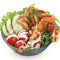 Ruǎn Ké Xiè Shā Lǜ Kǎi Sā Shā Lǜ Zhī Soft Shell Crab Salad Caesar Dressing