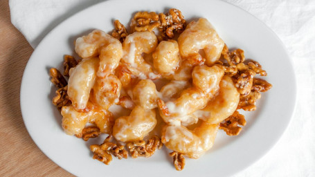 2. Honey Walnut Prawns