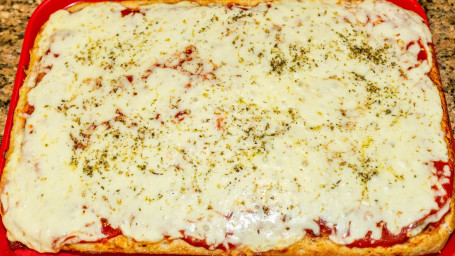 Square Pizza With Cheese Sicilian