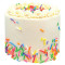 Rainbow Vanilla (4 ' ' Petit Cake)