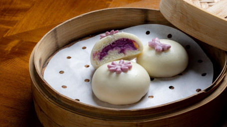 Creamy Yogurt Ube Bun (3Pcs)