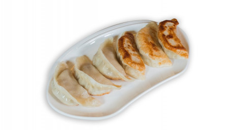 Pan Fried Pork Dumplings (6Pcs) Zhū Ròu Guō Tiē