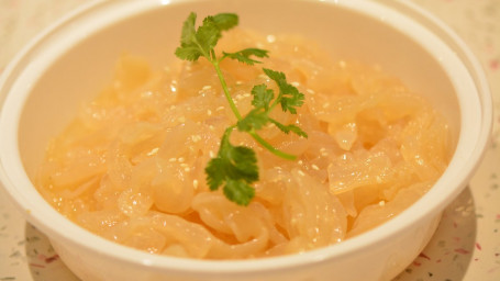 5. Jelly Fish In Scallion Oil Cōng Yóu Hǎi Zhē