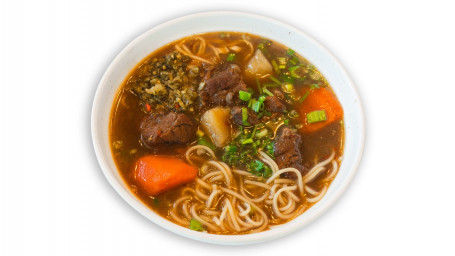 7. Taiwan Style Beef Noodle Soup Tái Wān Niú Ròu Miàn