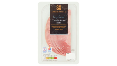 Co-Op Irresistible Finely Sliced Ham 120G