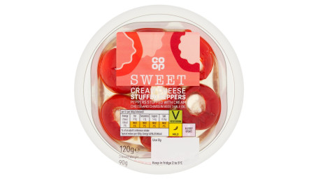 Co-Op Cream Cheese Stuffed Peppers 120G