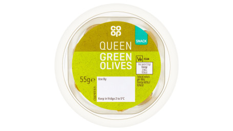 Co-Op Queen Green Olives 55G