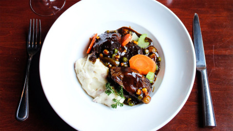 Bourbon-Maple-Glazed Pot Roast