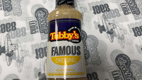 Tubby's Famous Dressing Bottle