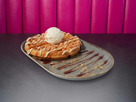 *New* Raspberry Dodger Waffle