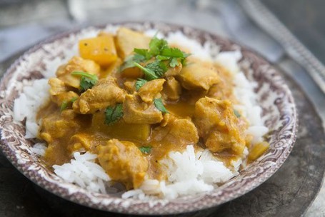 Curry De Poulet À La Mangue
