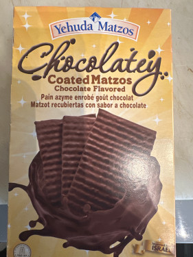 Chocolate Coated Matzos