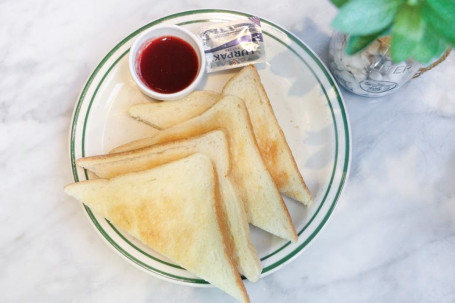 Duō Shì Pèi Guǒ Jiàng Toast With Homemade Jam (2Pcs)