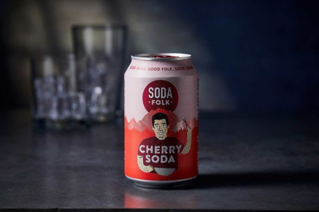 Soda Folk Fizzy Cherry 330Ml Can