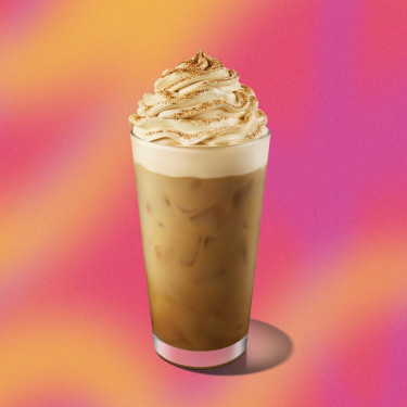 Burnt Caramel Oatmilk Frappuccino Blended Beverage​ Hōng Kǎo Jiāo Táng Yàn Mài Nǎi Xīng Bīng Lè​