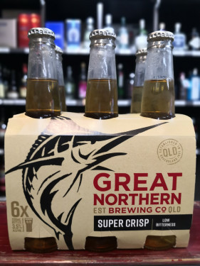 Great Northern Super Crisp Bottle 330Ml 6Pk