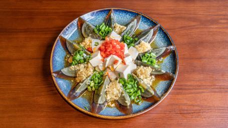 Xiǎo Cōng Pí Dàn Dòu Fǔ Preserved Eggs, Tofu, And Spring Onions In Soy Sauce