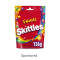 Skittles Vegan Chewy Sweets Fruit Flavoured Pouch Bag 136G