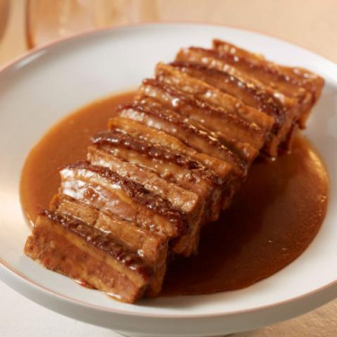 Lǔ Dòu Fǔ Kòu Huǒ Nǎn Lì Braised Pork Belly Bean Curd In Soy Sauce Regular