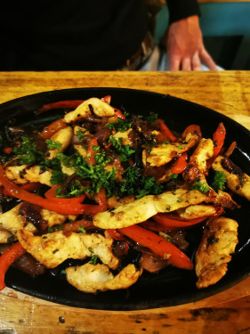 Fajitas De Poulet À La Plancha