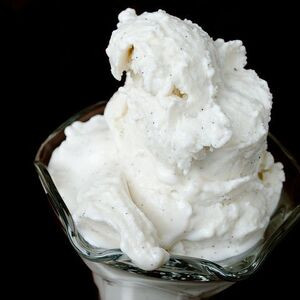 Crème Glacée À La Vanille