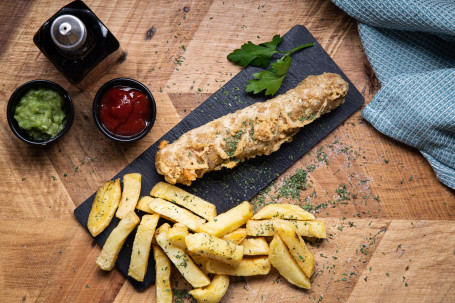 Vegan Quorn Sausage And Chips