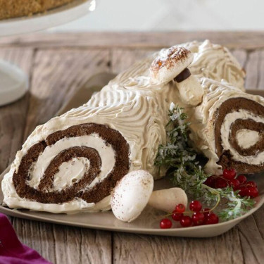 Bûche De Noël Roulée