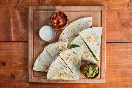 Black Mole Chicken Quesadillas