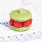 New Raspberry Pistachio Deluxe Macaron