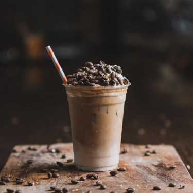 Frappuccino Aux Pommes Croustillantes Et Lait D'avoine