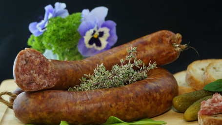 Saucisse De Poulet Aux Pommes